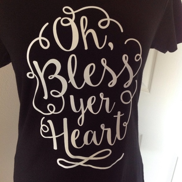 Bless Yer Heart T-Shirt New Juniors M - Picture 3 of 4
